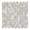 Andova Tiles SAMPLE Orb 075 x 075 Metal Penny Round Mosaic Tile SAM-ANDORB252 - alternate 1